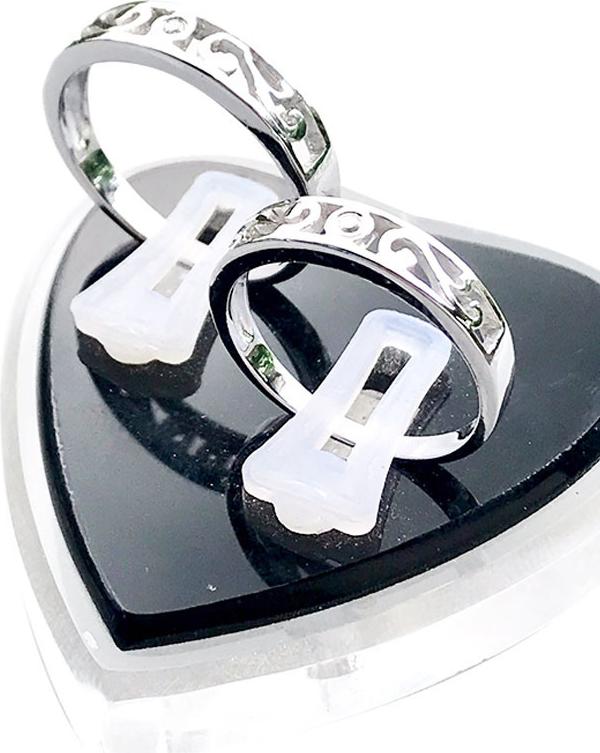 Nhẫn Đôi Bạc ND1066 Medium