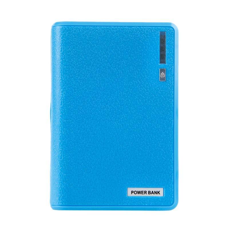 Vỏ sạc dự phòng với hai ổ cắm USB kép 4x 18650 cho điện thoại