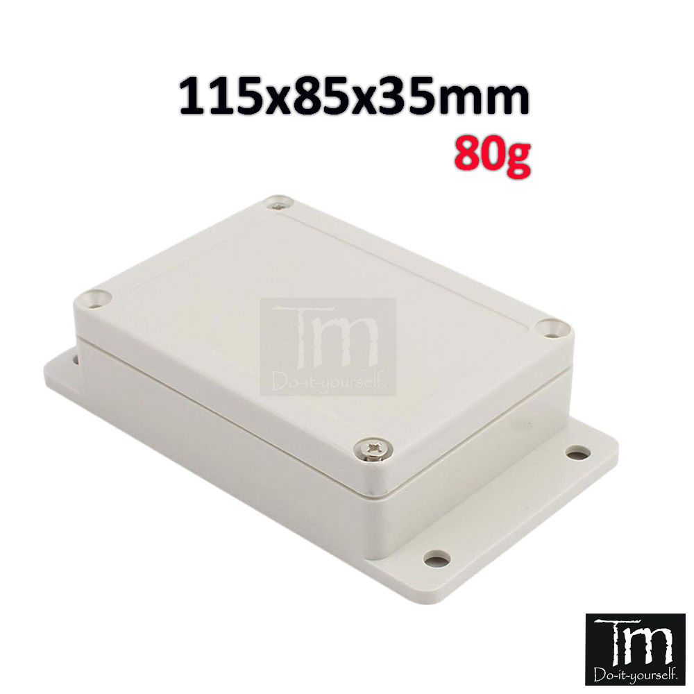 Hộp Nhựa Kỹ Thuật Chống Nước 115x85x35mm Có Tai