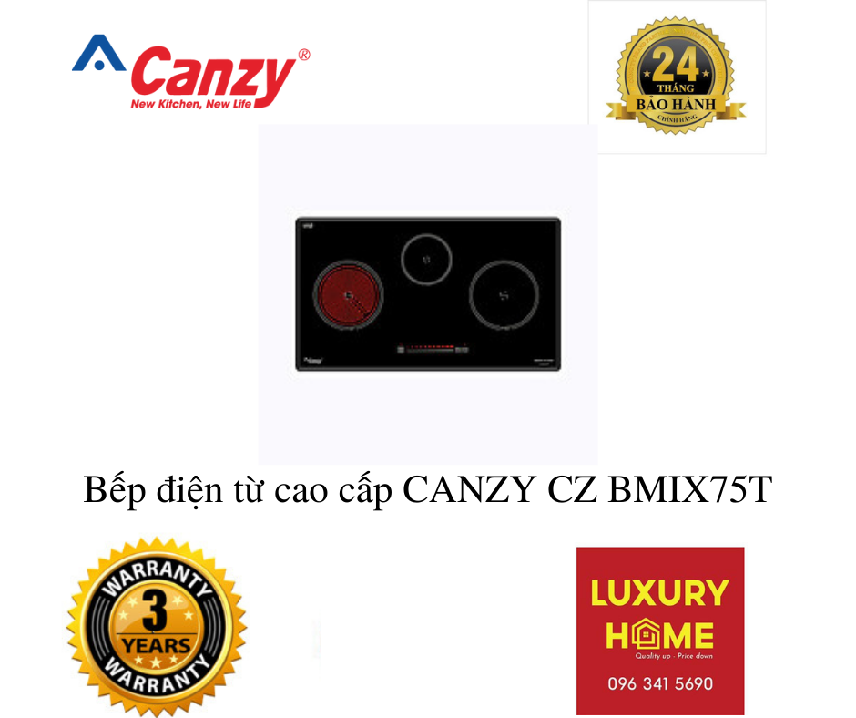 Bếp điện từ cao cấp CANZY CZ BMIX75T - Hàng chính hãng