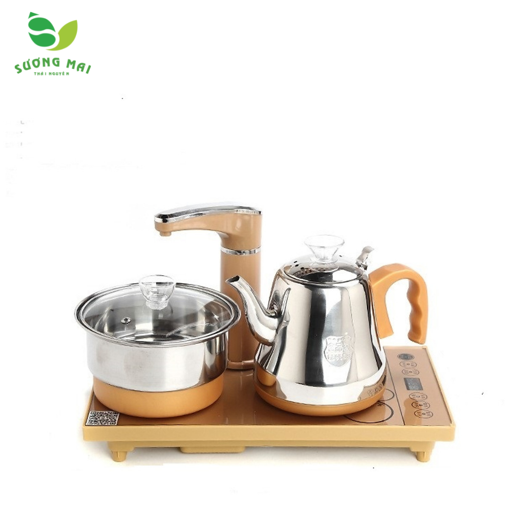 Bộ bình ấm pha trà điện