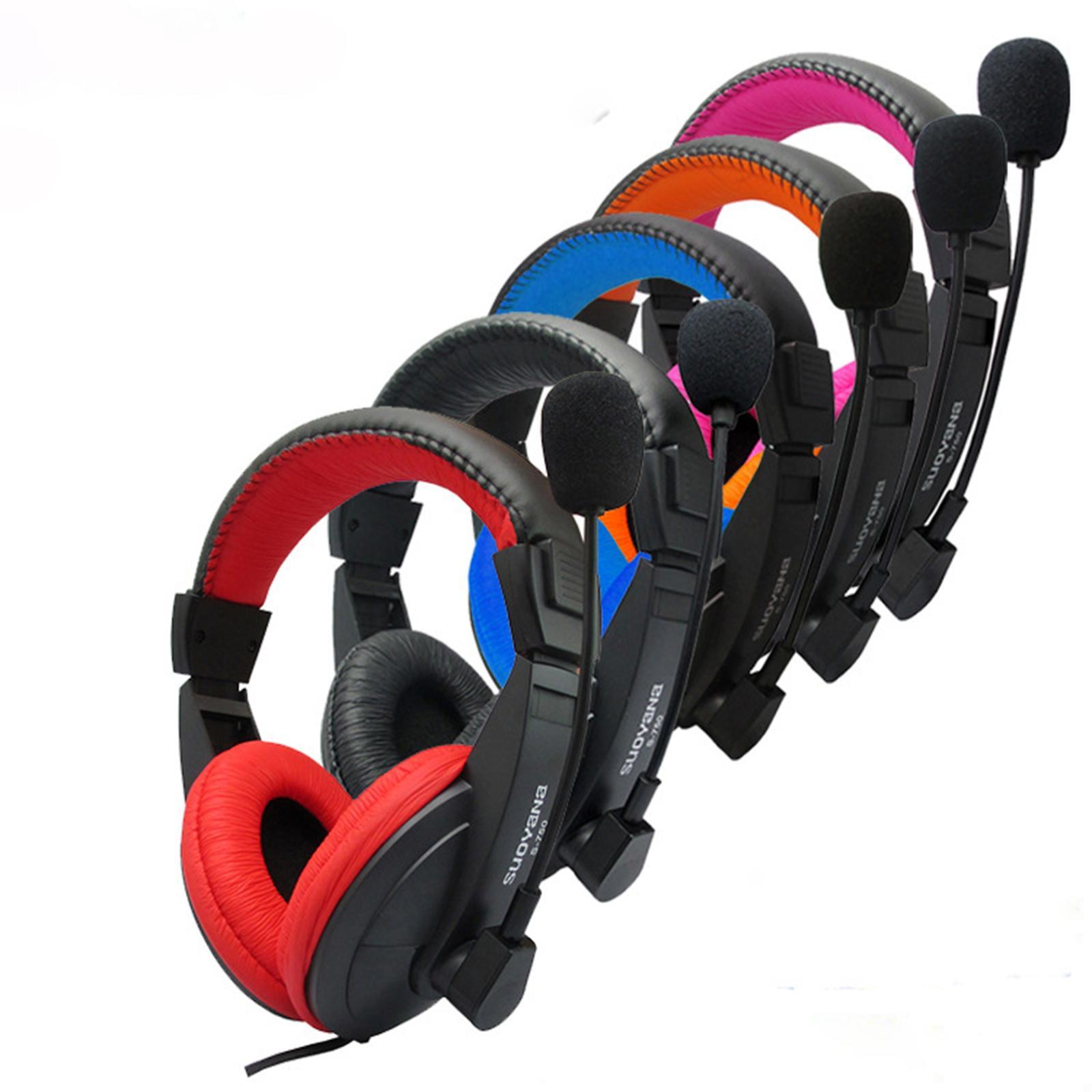 Over-Ear Gaming Headphone with .5mm Bass Surround for Laptop