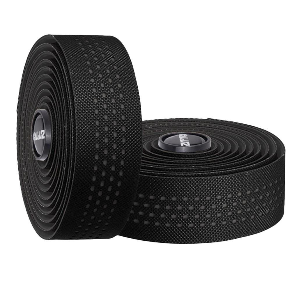 2Pcs Bike Bicycle Handlebar Tape Road Cycling Handle Bar Wraps Grip
