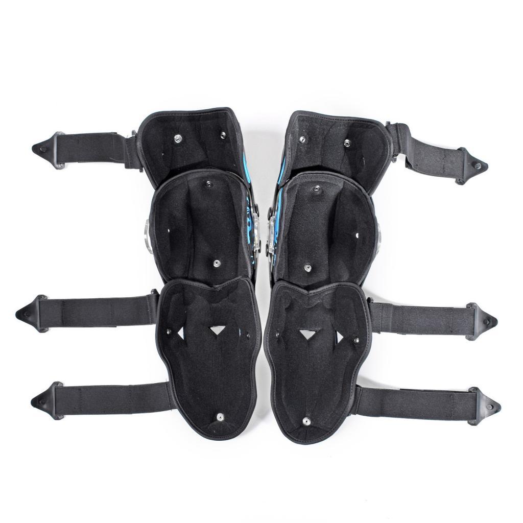 Motorcycle Dirt Bike Adult Knee Pads Protective Guards Armor Gear Pad White