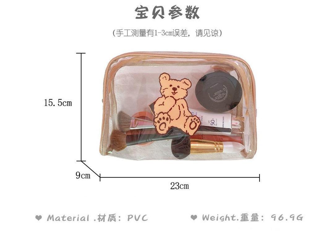 Túi Đựng Mỹ Phẩm Trong Suốt Xinh Xắn