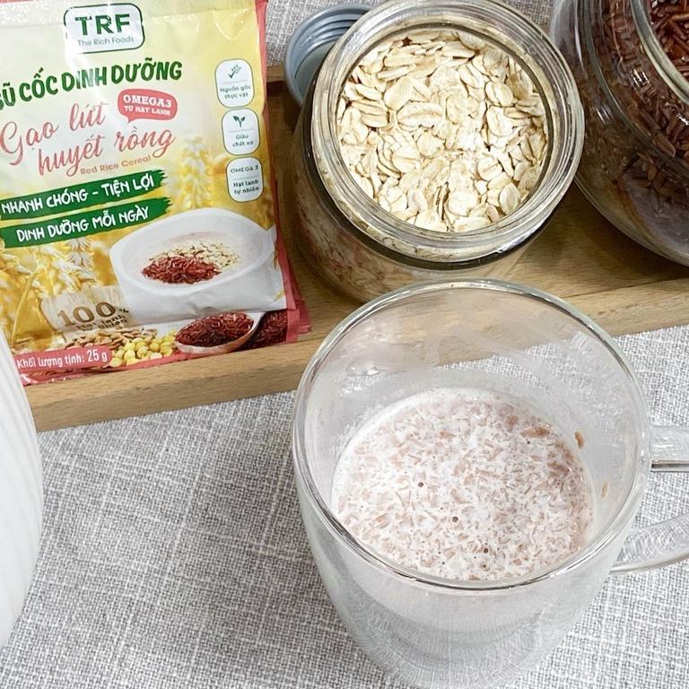 Ngũ cốc dinh dưỡng gạo lứt huyết rồng- The Rich Food- túi 400gr