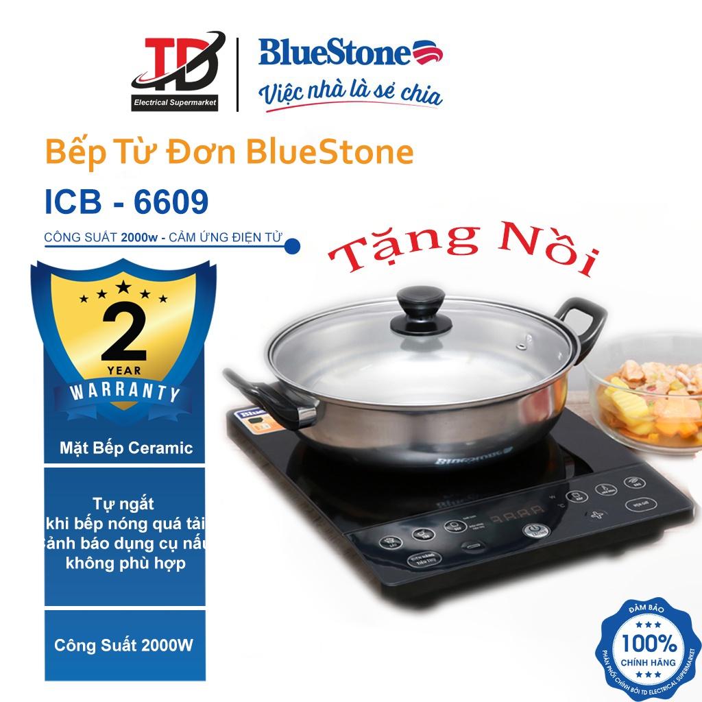 Bếp từ Bluestone ICB-6609 , Công Suất 2000W , Mặt Kính Ceramic , Hàng chính hãng