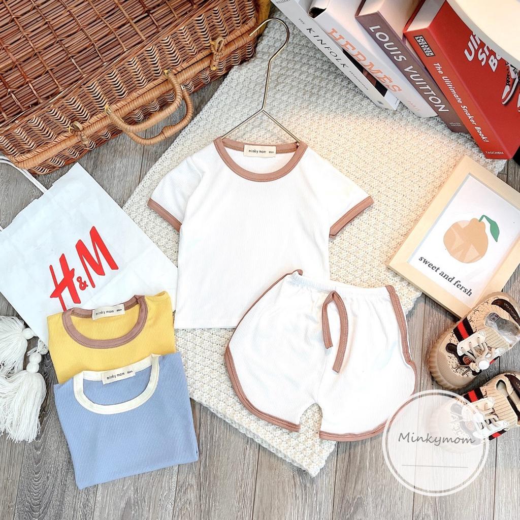 BỘ CỘC TAY LEN TĂM MINKY MOM