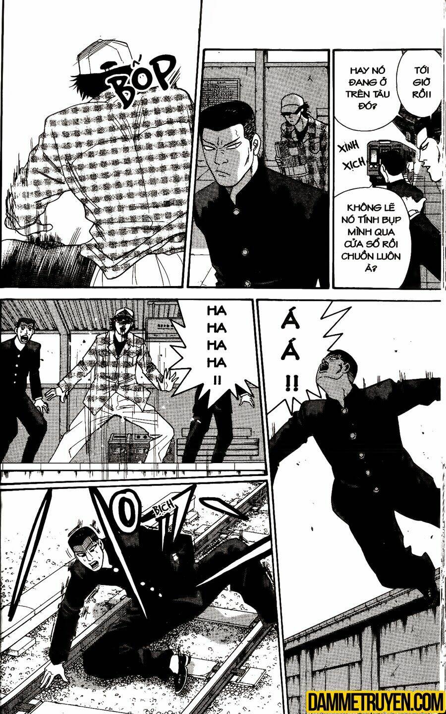 kyou kara ore wa - cặp bài trùng chapter 330 15