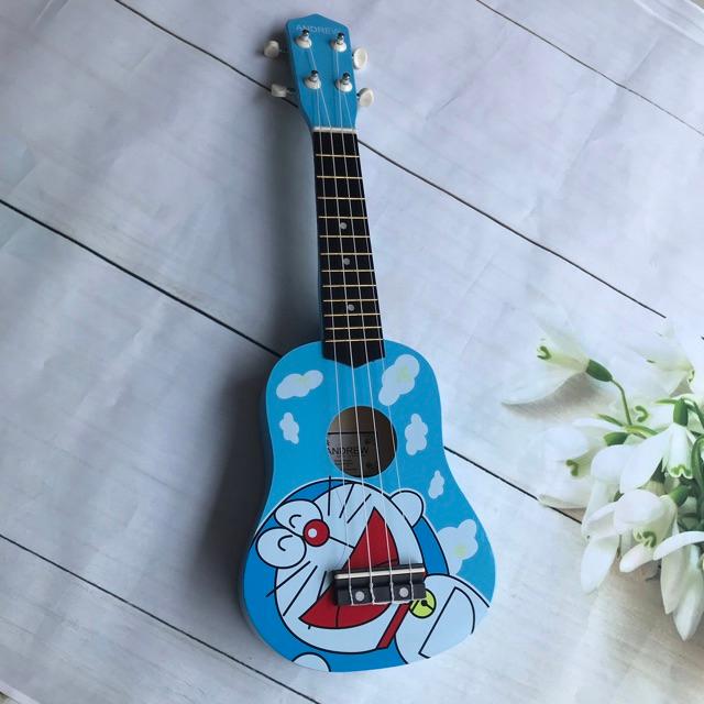 Đàn ukulele doremon - tặng phụ kiện