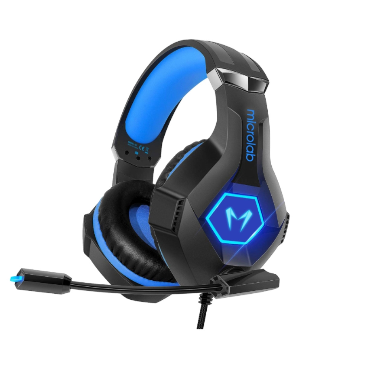 Tai nghe gaming chụp tai Microlab Pro Gaming Headset G7 - Hàng Chính Hãng