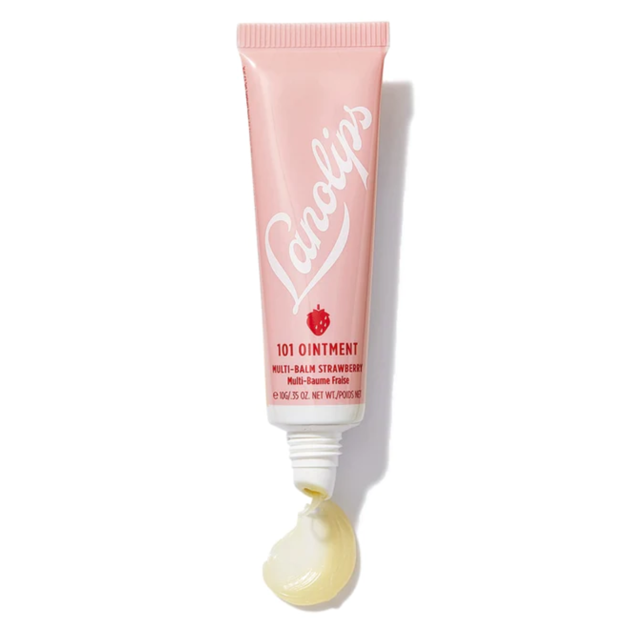 Son bóng dưỡng môi Lanolips Jellybalm Strawberry 10g