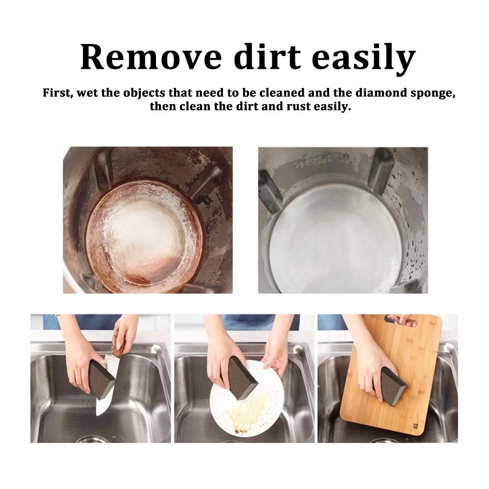 Bọt Biển Carborundum Dụng Cụ Làm Sạch