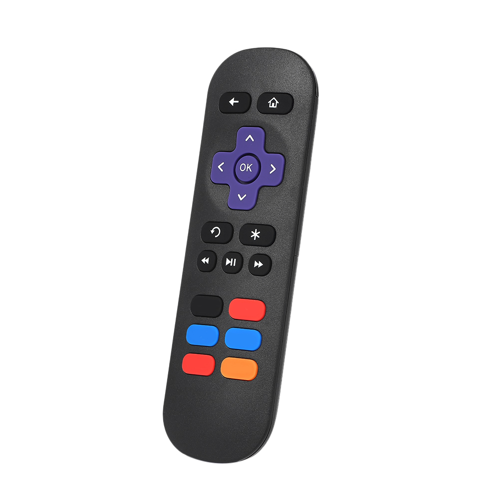 Remote thông minh điều khiển từ xa IR không dây Thay thế cho Roku 1 2 3 4 LT HD XD XS Black