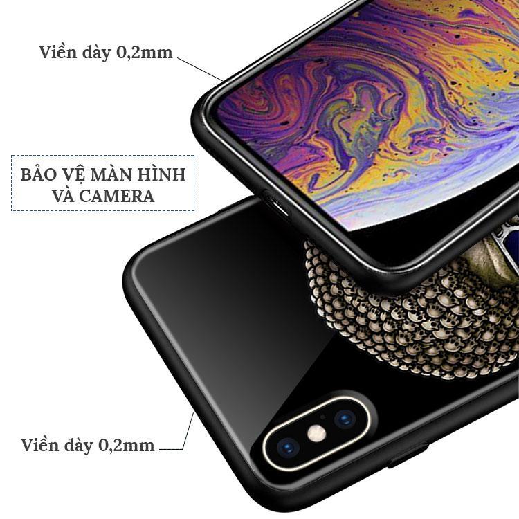 Ốp Lưng Đầu Lâu Gọn Nhẹ dành cho Iphone 6/6Plus/6S/6S Plus/7/7Plus/8/8Plus/X/Xs/Xs Max/11/11 Promax/12/12 Promax Lpc20120296