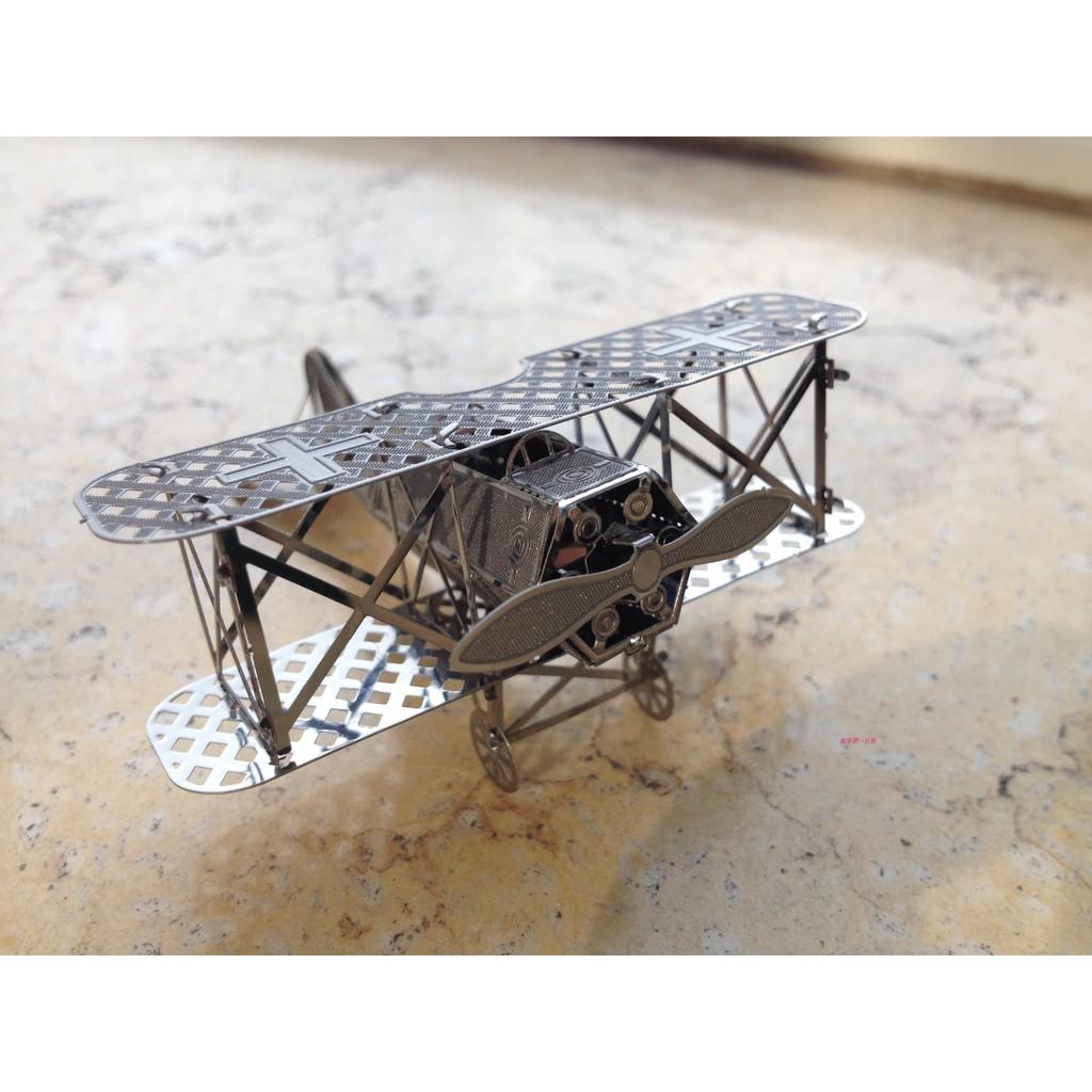 Mô Hình Lắp Ráp 3d Máy Bay tiêm kích cánh kép Fokker D.VII - Đức