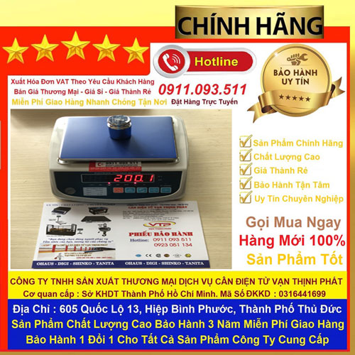 Cân Điện Tử KD-TBED 3000 g 0.1 g