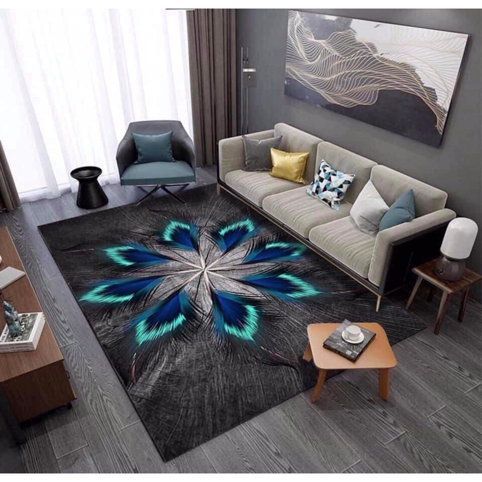 Thảm trải sàn bali cao cấp kích thước 160*230cm mã 28