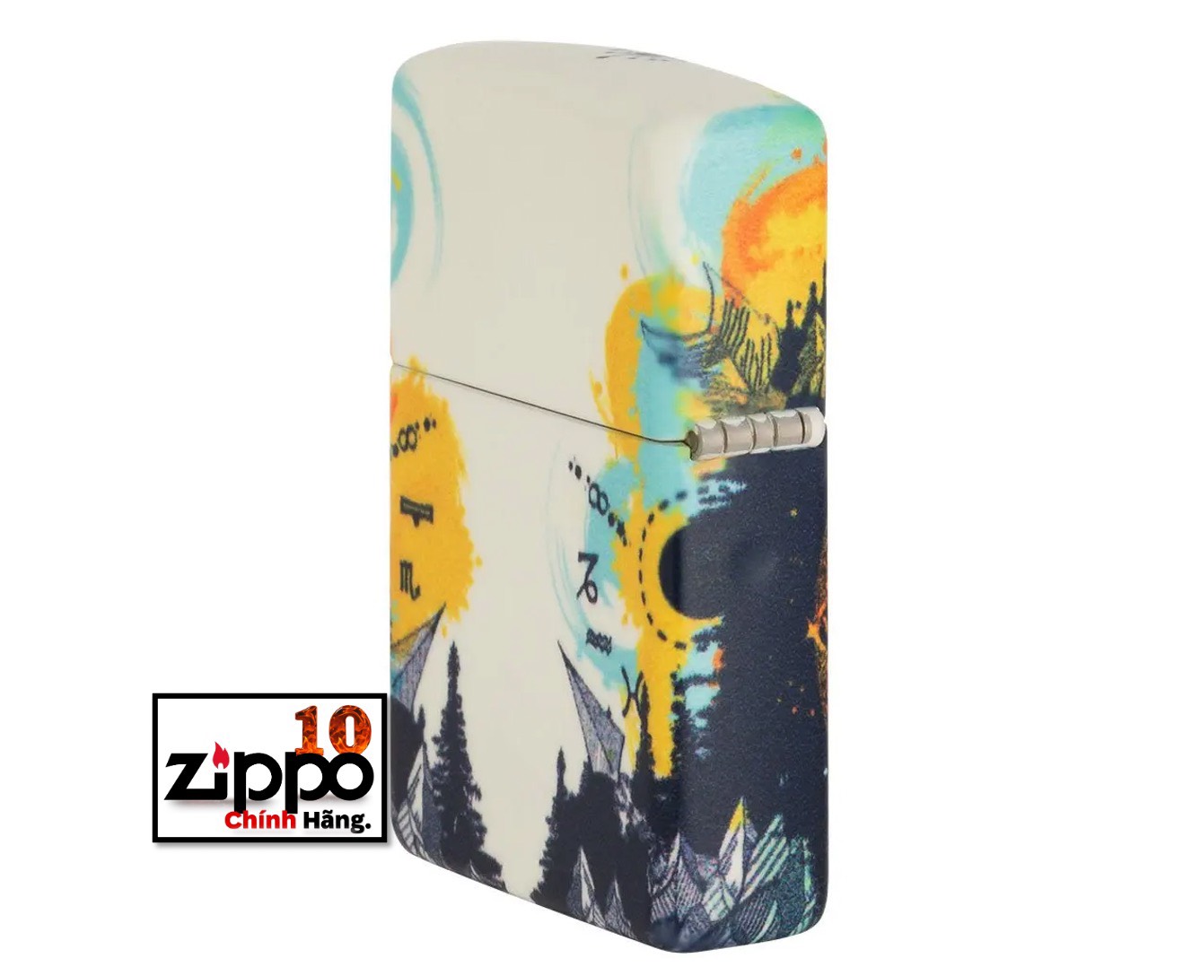 Bật lửa ZIPPO 49805 Compass Design (Dạ quang) - Chính hãng 100%