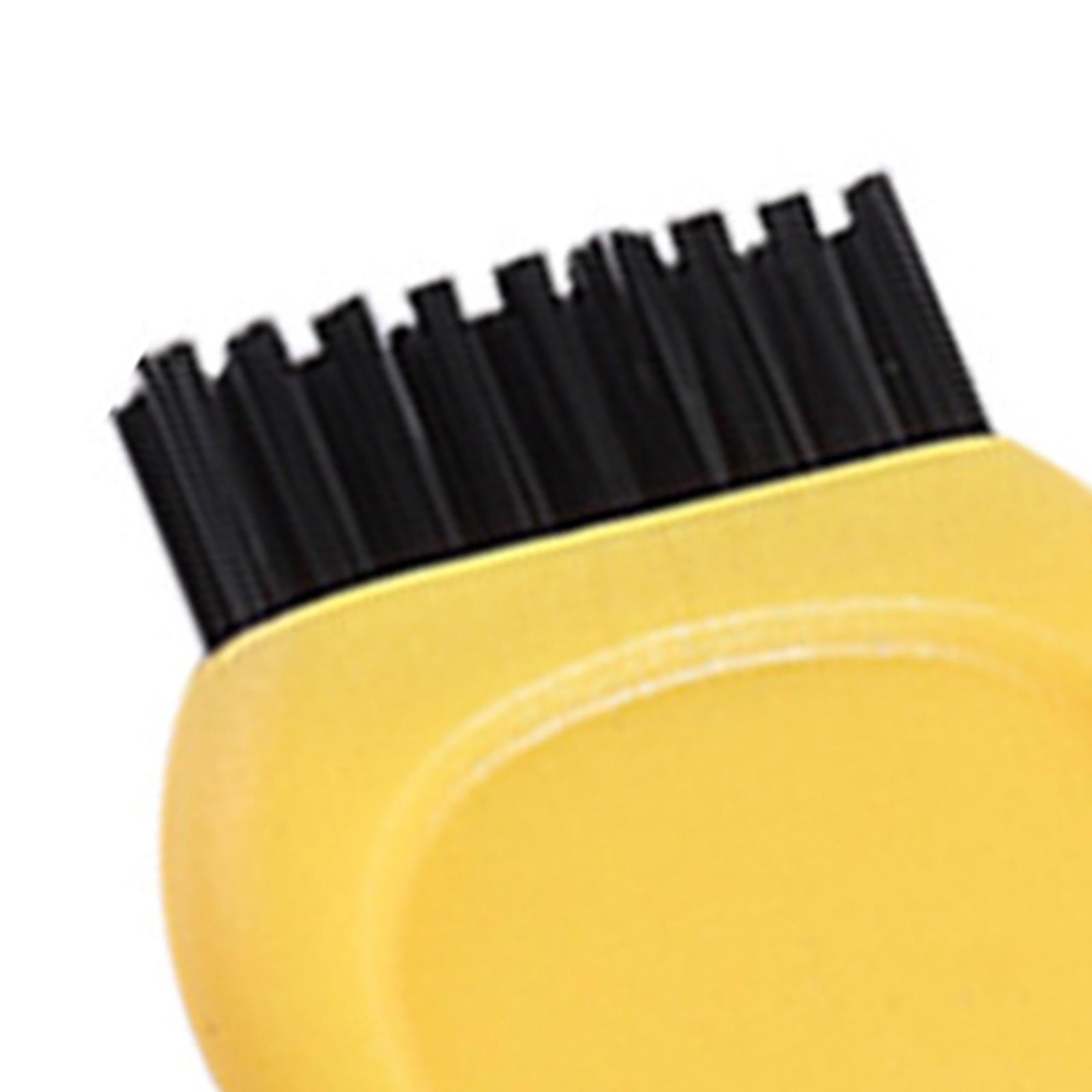 Mini Club Brush Pocket Groove Cleaner Outdoor Cleaning Brush for Shoes Irons Balls