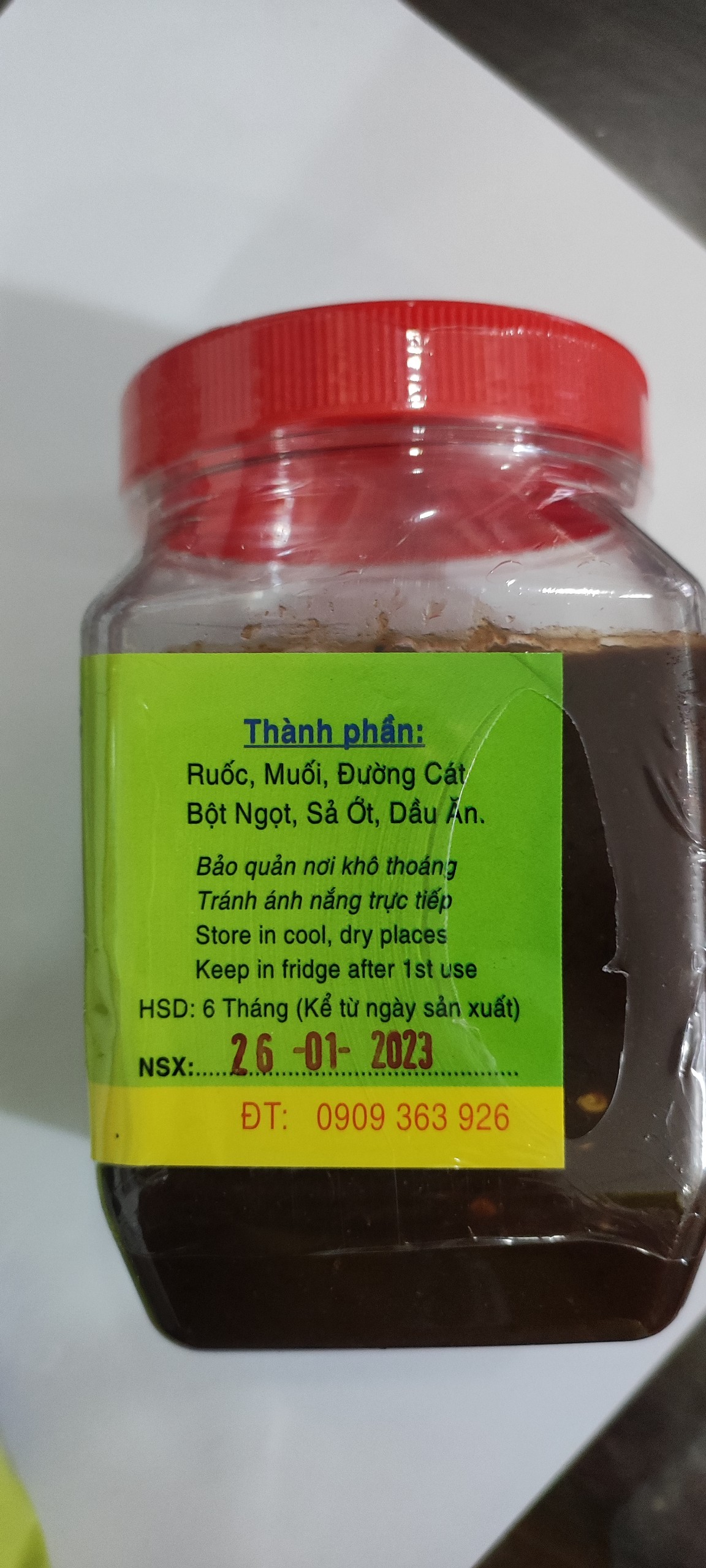 Mắm ruốc thơm ngon đặc sản Phú Quốc Thịnh Phát