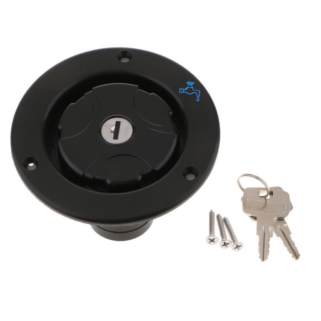 Ignition Switch Key Lock Gas Tank   Set Universal fit Anti