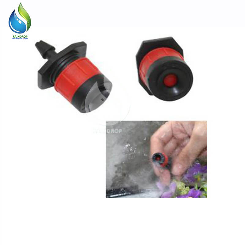 Béc tưới nhỏ giọt phun xòe 360 độ