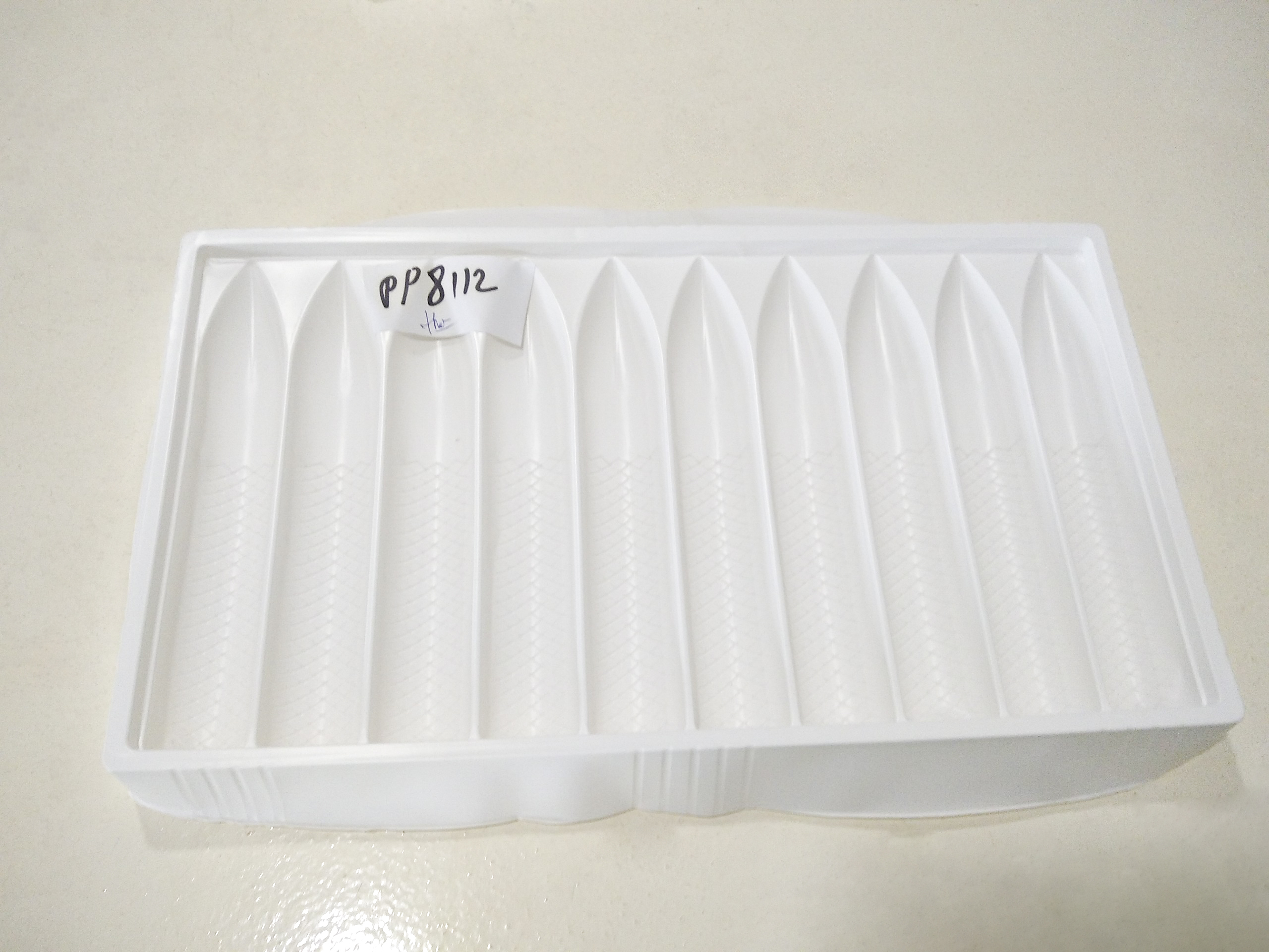 [Combo 100 cái] Khay nhựa PP đựng tôm Dong Ho TSTP bảo quản giữ dáng form tôm - Size 8/12 - Hàng chính hãng