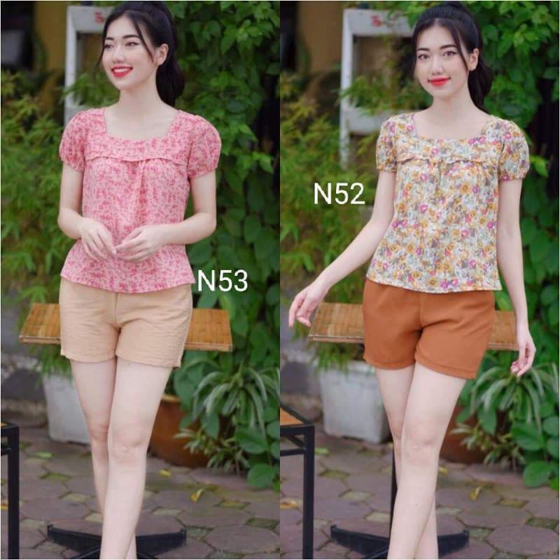 Đồ bộ mặc nhà, đồ ngủ, đồ sau sinh cổ đáp ren