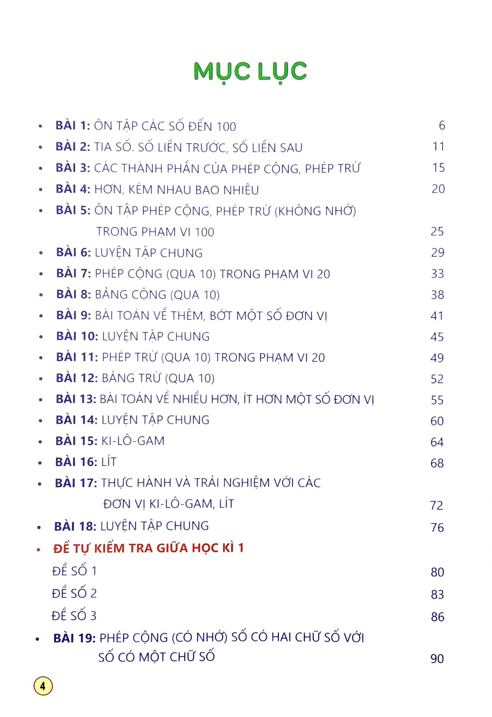 Rèn Kĩ Năng Giải Toán Lớp 2 - Tập 1 (Theo Chương Trình Giáo Dục Phổ Thông Mới)