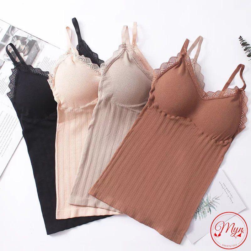 ÁO BRA GÂN DÁNG DÀI SANG CHẢNH - Áo Ngủ Dễ Thương