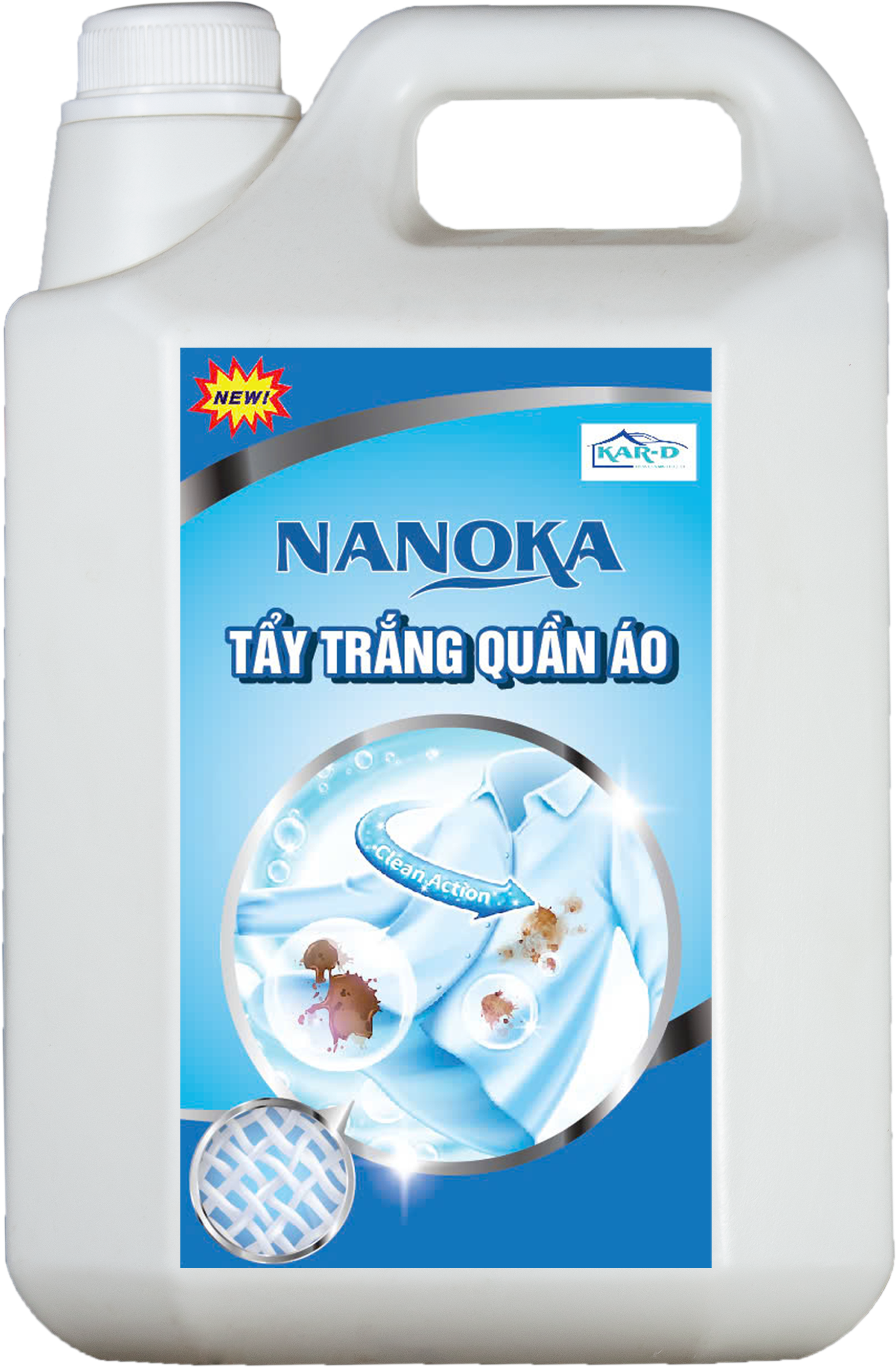 Tẩy trắng quần áo Nanoka