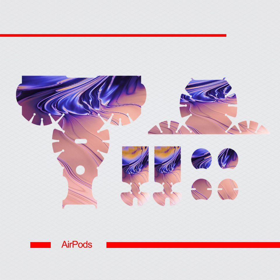 Miếng dán skin cho AirPods in hình Họa tiết - HTx072