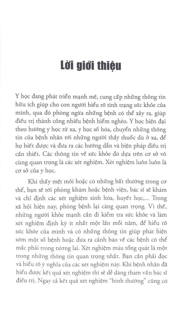 Đọc Hiểu Kết Quả Xét Nghiệm Máu