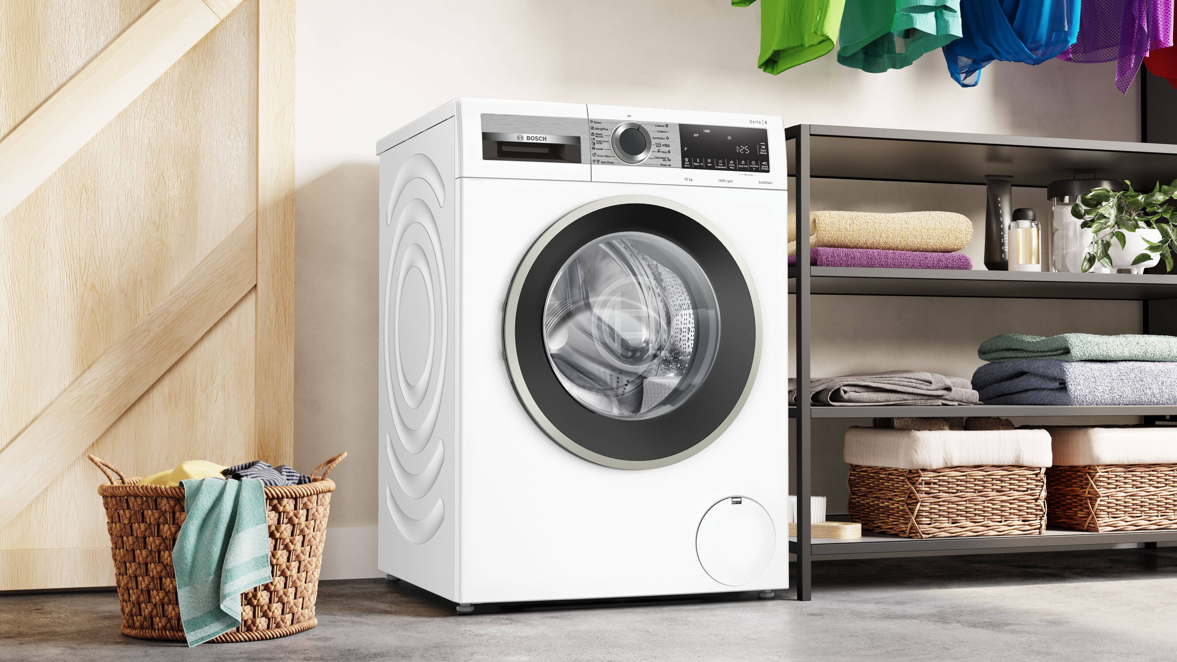 Máy giặt Bosch 10Kg WGA25400SG - Series 4 - Hàng chính hãng