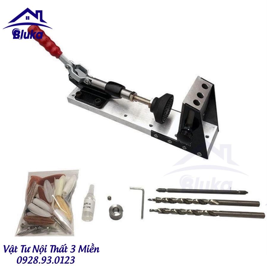 Mũi khoan loại đẹp của Bộ cữ khoan chéo khoan xéo ghép góc vuông cao cấp