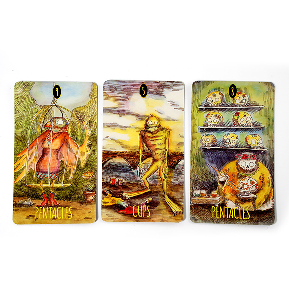 Bộ Bài The Shadowland Tarot 78 Lá Bài Tặng Đá Thanh Tẩy