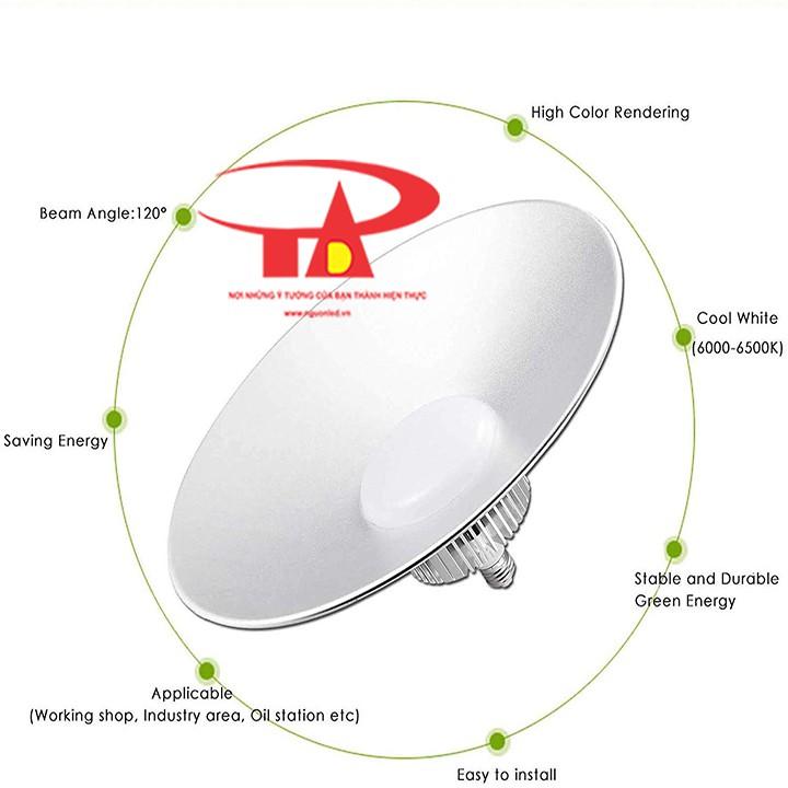 Đèn led nhà xưởng 70w