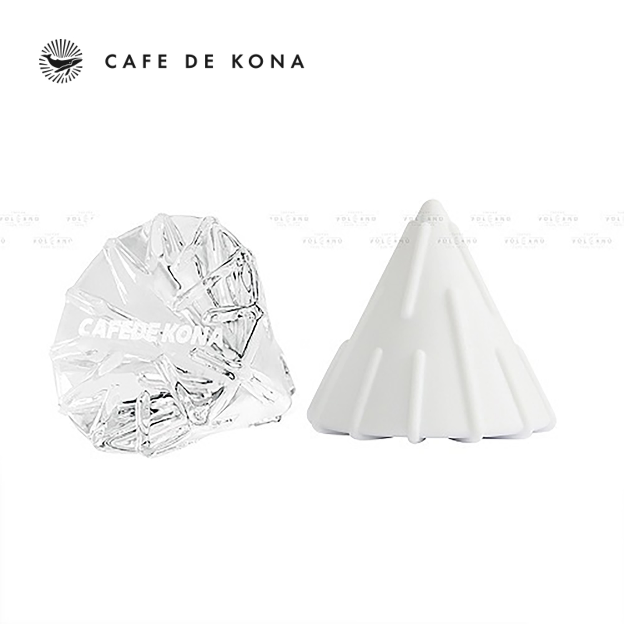 Chóp nón chuyển đổi V60 thành Kalita Wave CAFE DE KONA