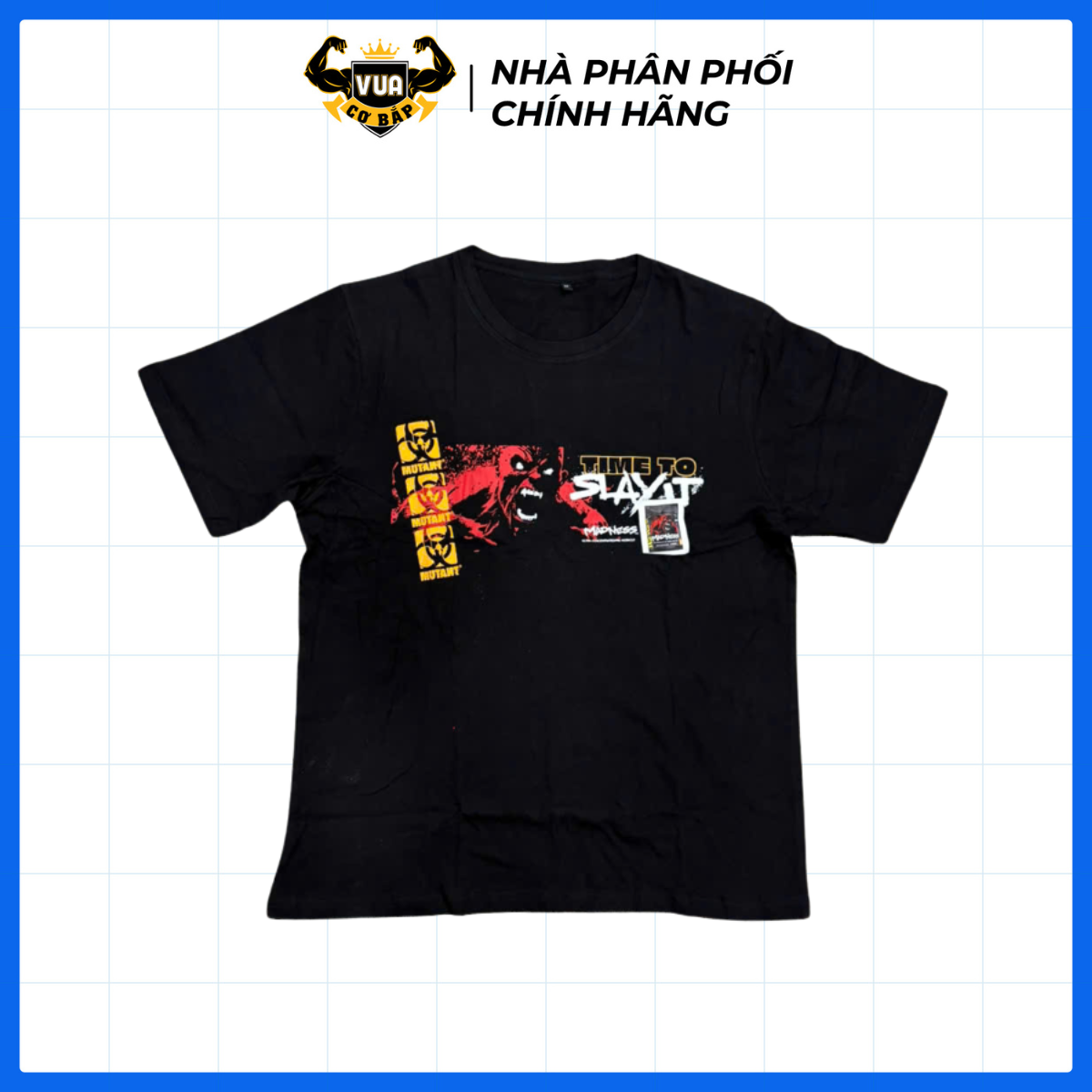 Áo Thun Thể Thao Tay Ngắn Time To Slayit Madness Mutant
