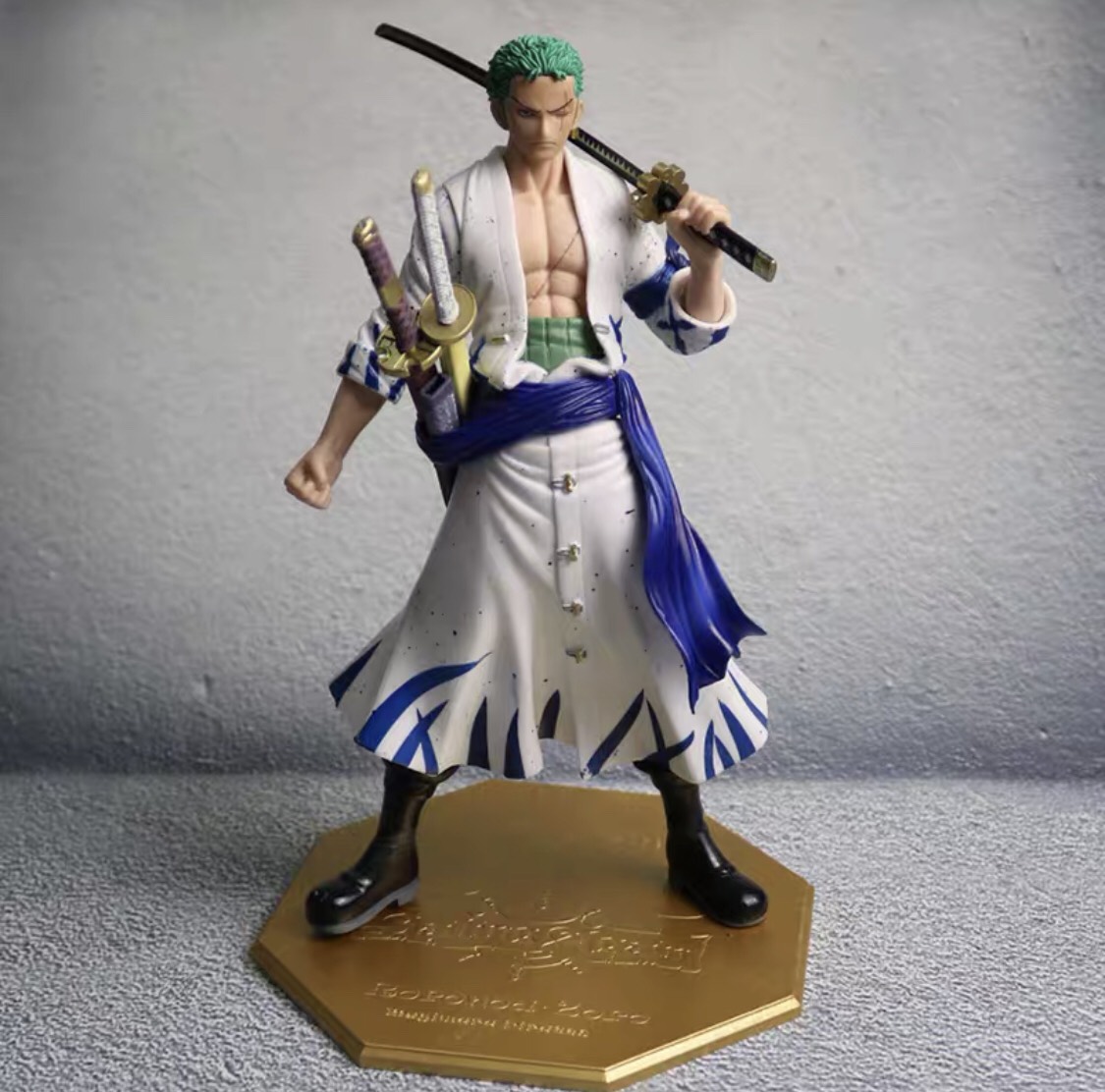 Mô Hình Roronoa Zoro Đảo Hải Tặc Áo Trắng - Portrait of pirates 24cm