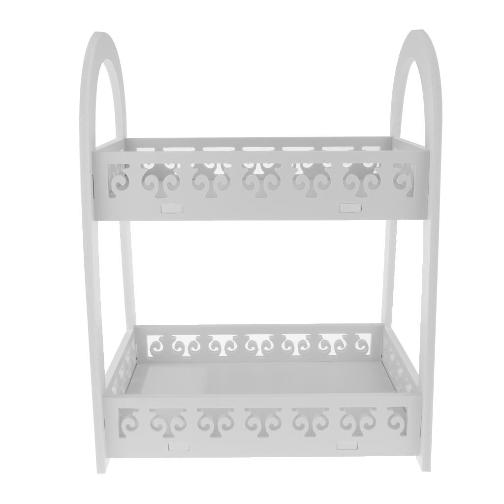 Shelf Storage Organiser -Home Bathroom, Bedroom, Kitchen,Office Display Rack