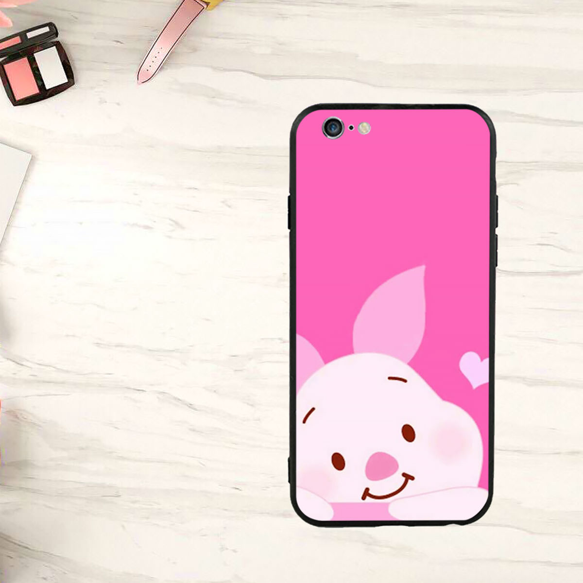 Ốp lưng viền TPU cho điện thoại Iphone 6 Plus/6s Plus - Pig 11