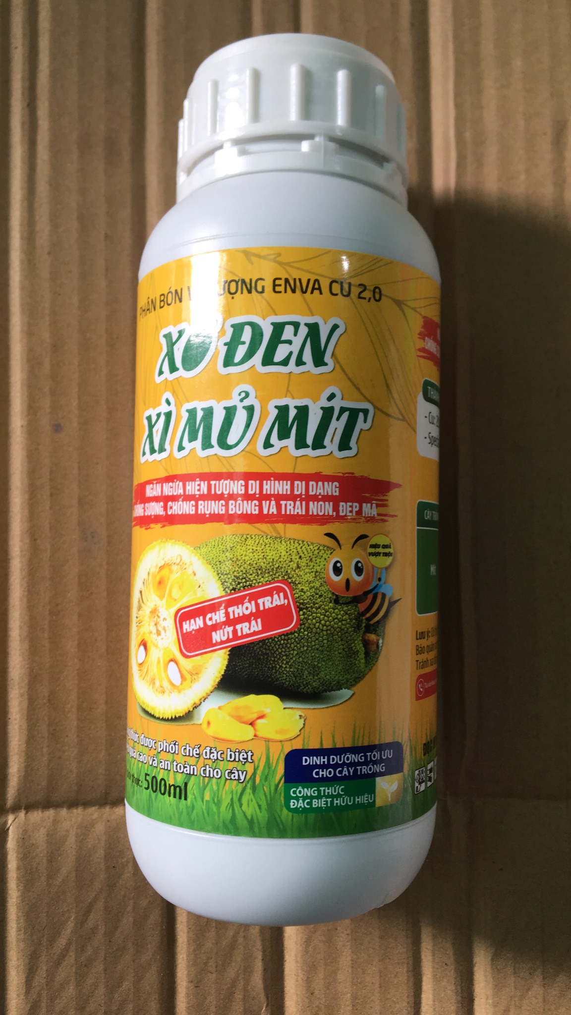 Phân bón chống xơ đen xì mủ Mít lọ 500ml