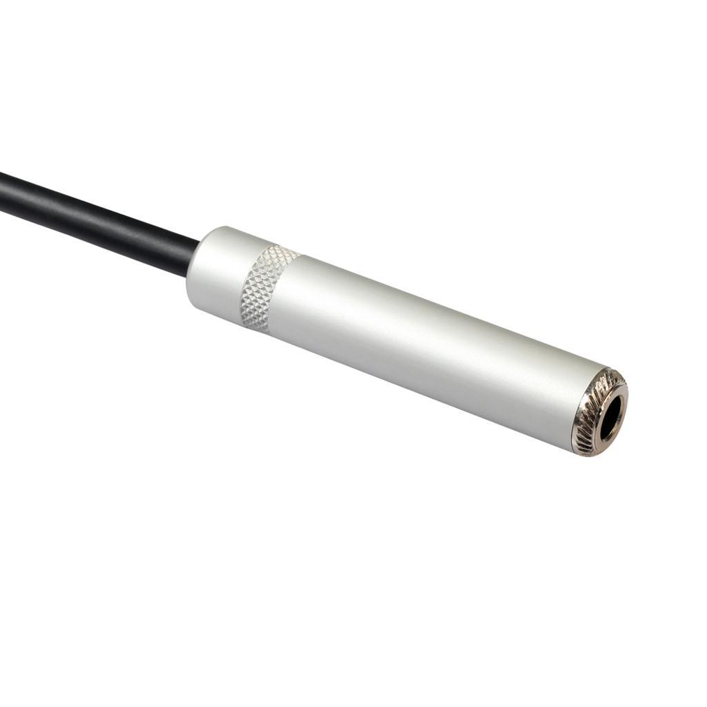 2 x Balanced 3-Pin XLR Male to 6.35mm Female /Male Stereo Audio Cable