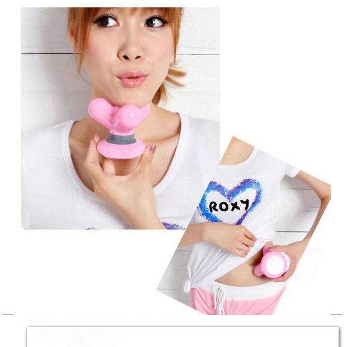 Máy Massage Mini Sạc USB Cầm Tay Đa Chức Năng Chuyên Dùng Thư Giãn - Giảm Đau Nhức Vai, Đầu, Cổ, Gáy-Màu Trắng