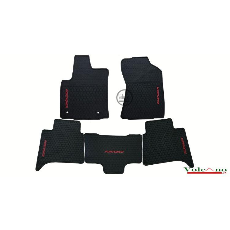 Thảm Lót Sàn Cao Su Đúc Cho Xe Ô Tô Toyota FORTUNER