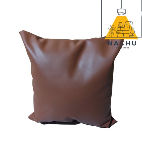 Gối Tựa Lưng, Gối Sofa Da Nachu Home Size 40x40cm