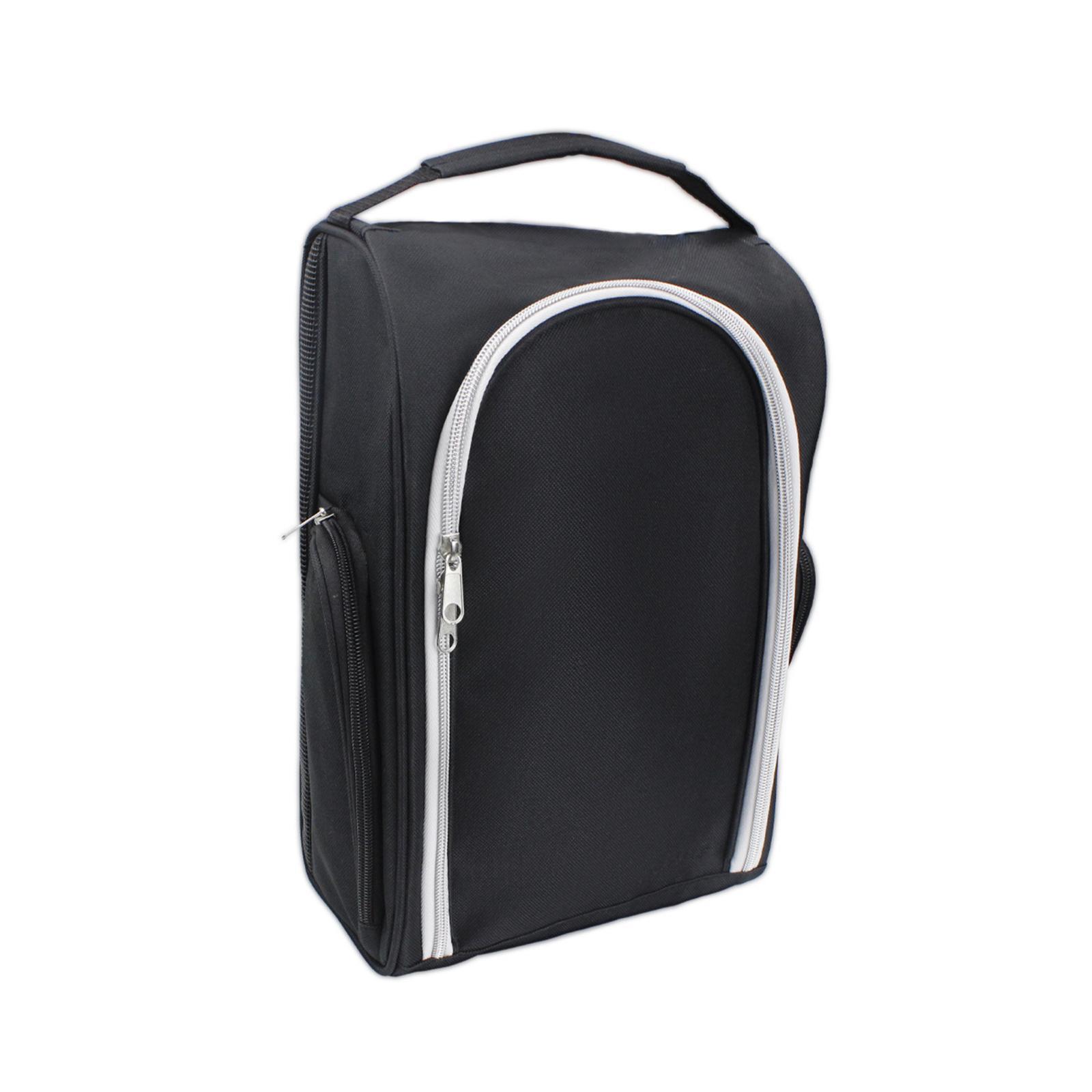 Golf Shoes Bag Sports Shoes Bag Multipurpose Nylon Breathable Fittings Storage Zippered Shoe Carrier Bag Pouch for Men Women Camping Outdoor