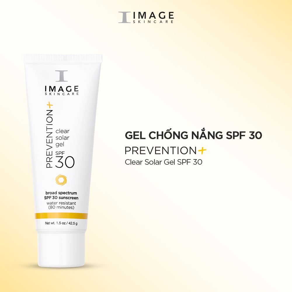 Gel Chống Nắng SPF 30 (Chống Nước) – IMAGE Skincare PREVENTION+ Clear Solar Gel SPF 30 42,5g